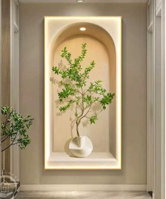 Tree Sign With Luxury Lighting And Aliminium Frame
